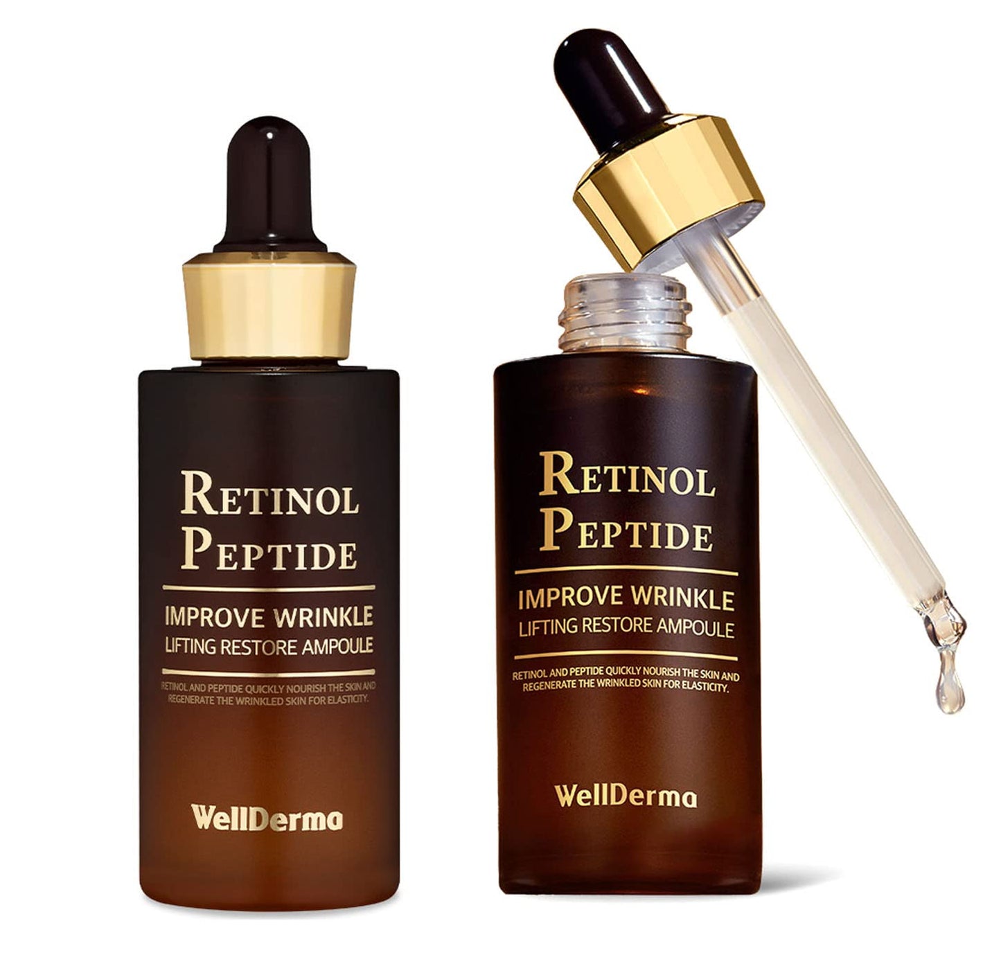 WELLDERMA: RETINOL PEPTIDE LIFTING RESTORE AMPOULE 30ml