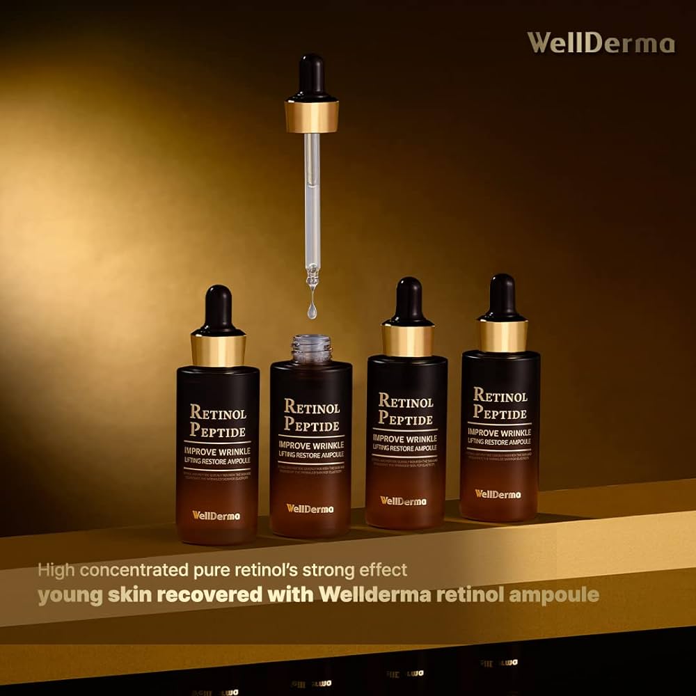 WELLDERMA: RETINOL PEPTIDE LIFTING RESTORE AMPOULE 30ml